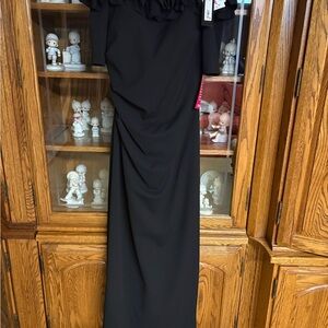 Xscape Classic Black Evening Dress